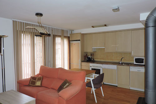 Cocina Apartamento en Escarillla